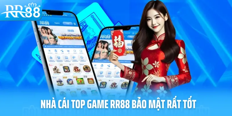Nhà cái top game RR88 bảo mật rất tốt