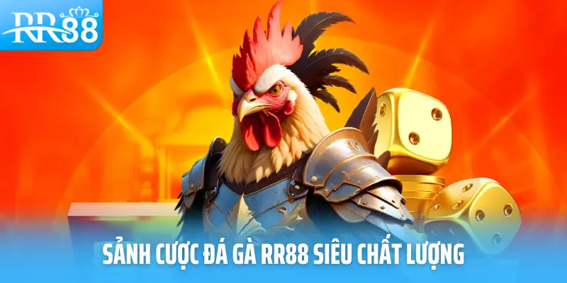 Sảnh cược đá gà RR88 siêu chất lượng