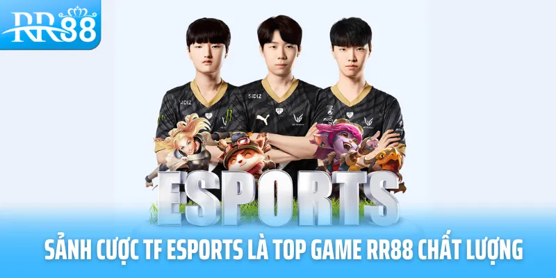 Sảnh cược TF esports là top game RR88 chất lượng