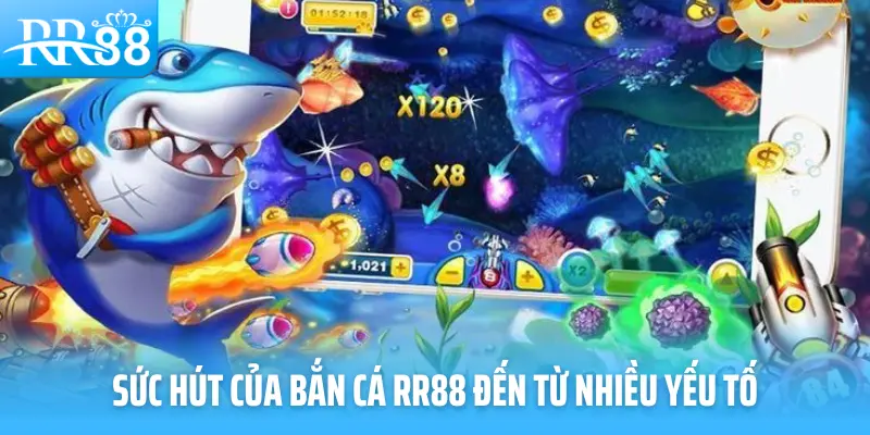 Sức hút của bắn cá RR88 đến từ nhiều yếu tố